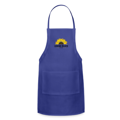 Apron - royal blue