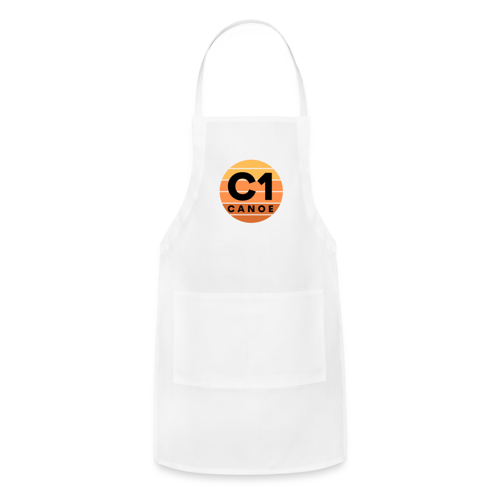 Adjustable Apron - white