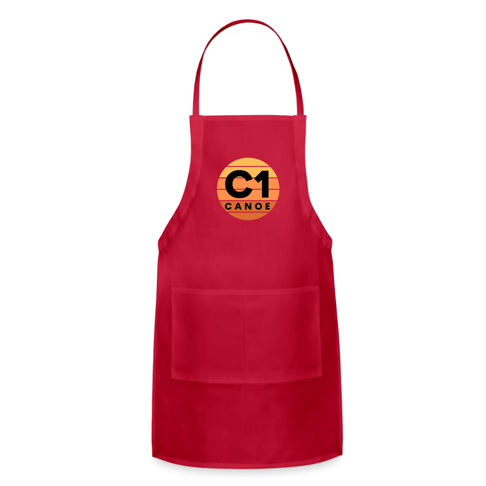 Adjustable Apron - red