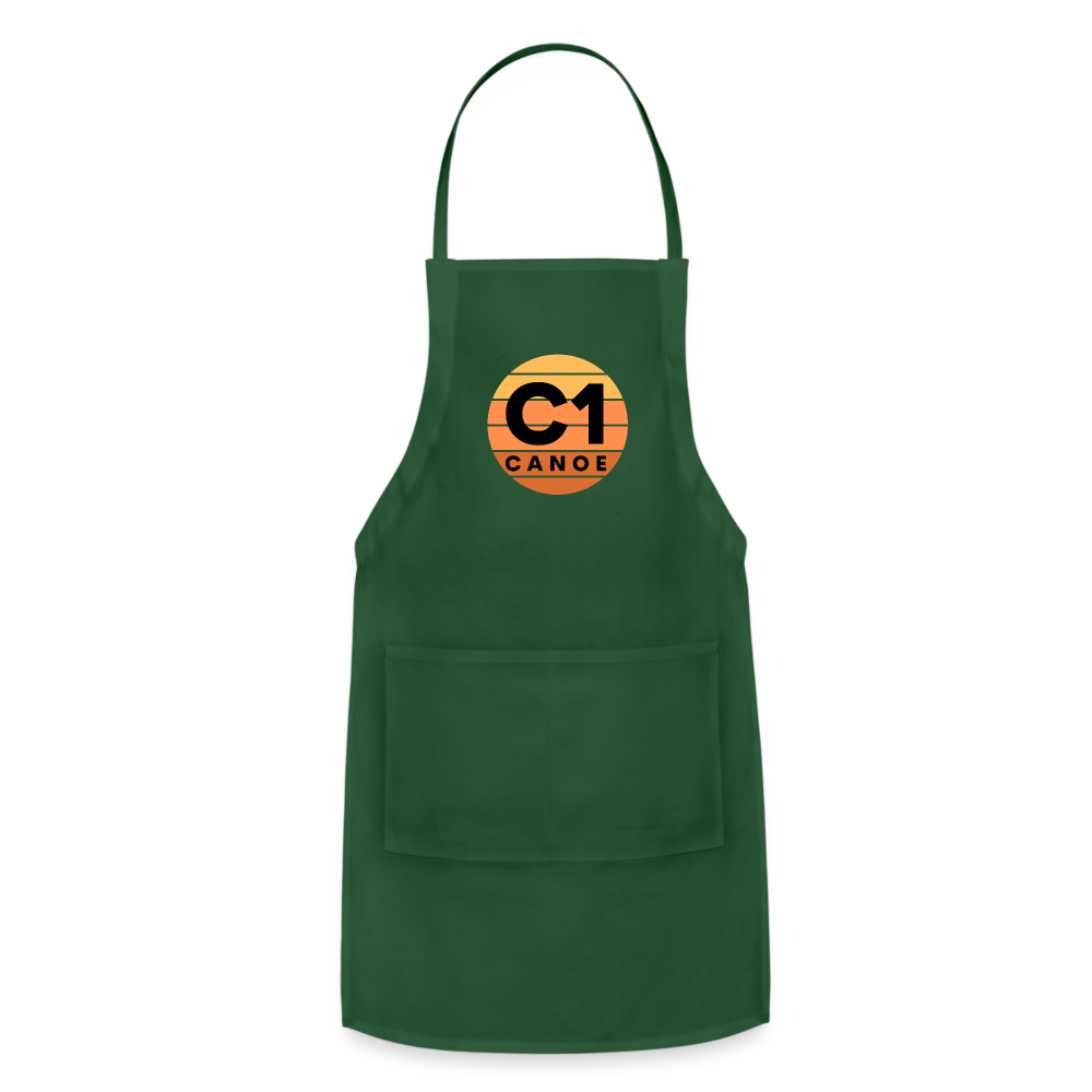 Adjustable Apron - forest green