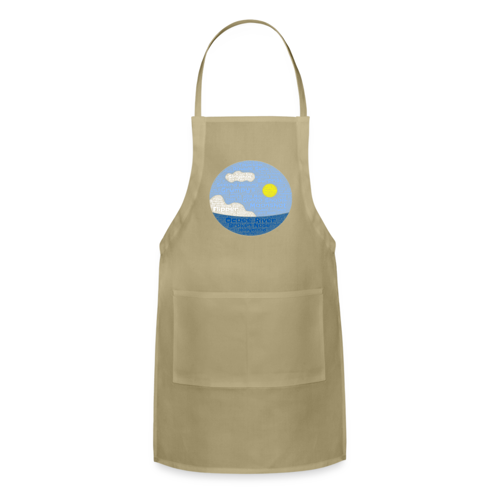 Adjustable Apron - khaki